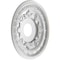 Ekena Millwork Baltimore PVC Ceiling Medallion (Canopies up to 6 1/2"), 16"OD x 3 1/2"ID x 1"P, Metallic Gold Rush CMP16BACGH - alternate 2